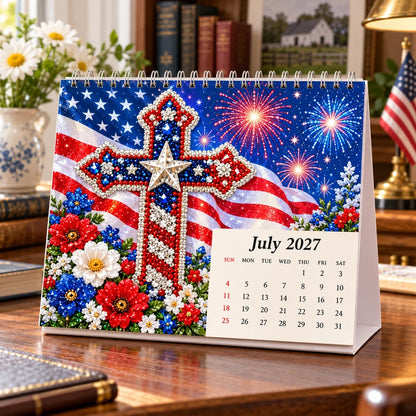 ✝️💎Last Day 49% OFF –  2027 Faith & Blessings DIY Diamond Art Calendar Kit (📦Buy 2 Free Shipping)