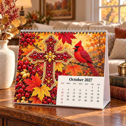 ✝️💎Last Day 49% OFF –  2027 Faith & Blessings DIY Diamond Art Calendar Kit (📦Buy 2 Free Shipping)