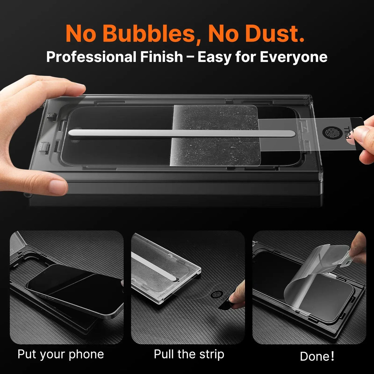 [2-Pack] Privacy & Anti-Scratch Screen Protector, Compatible with iPhone 13-17