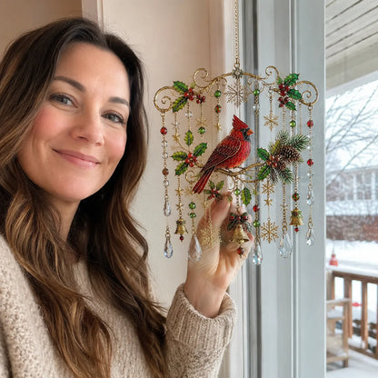 49% OFF – 🎄Handmade Christmas Stained Drops & Ready-to-Hang Holiday Decor ✨