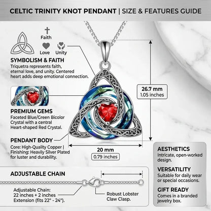 ♾️💖Birthstone Celtic Knot Necklace for Women