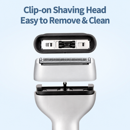 🪒Men's Rechargeable Foil Electric Shaver ⚡🧔– Efficient Close Shaving, Cordless Portable Wet & Dry Beard Razor for Daily Grooming