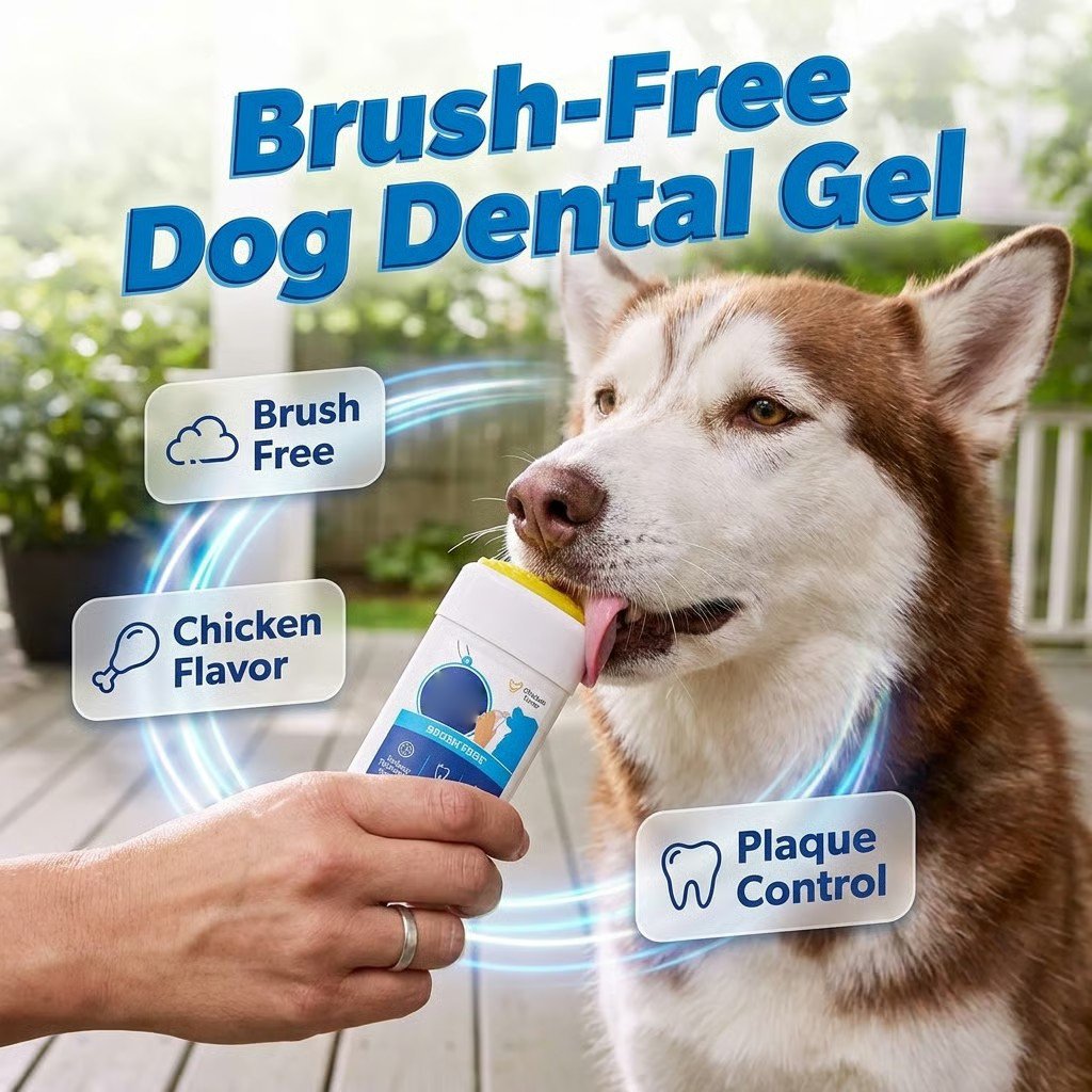 🐶Last Day 50% OFF - No-Brush Dog Dental Gel