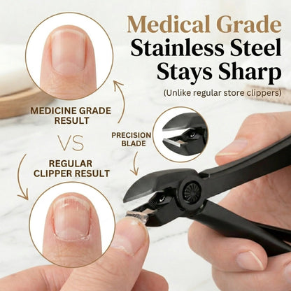 TYIIPLUS™ Nail Clipper for Seniors, Wide Jaw Long Handle Clipper for Thick Nails