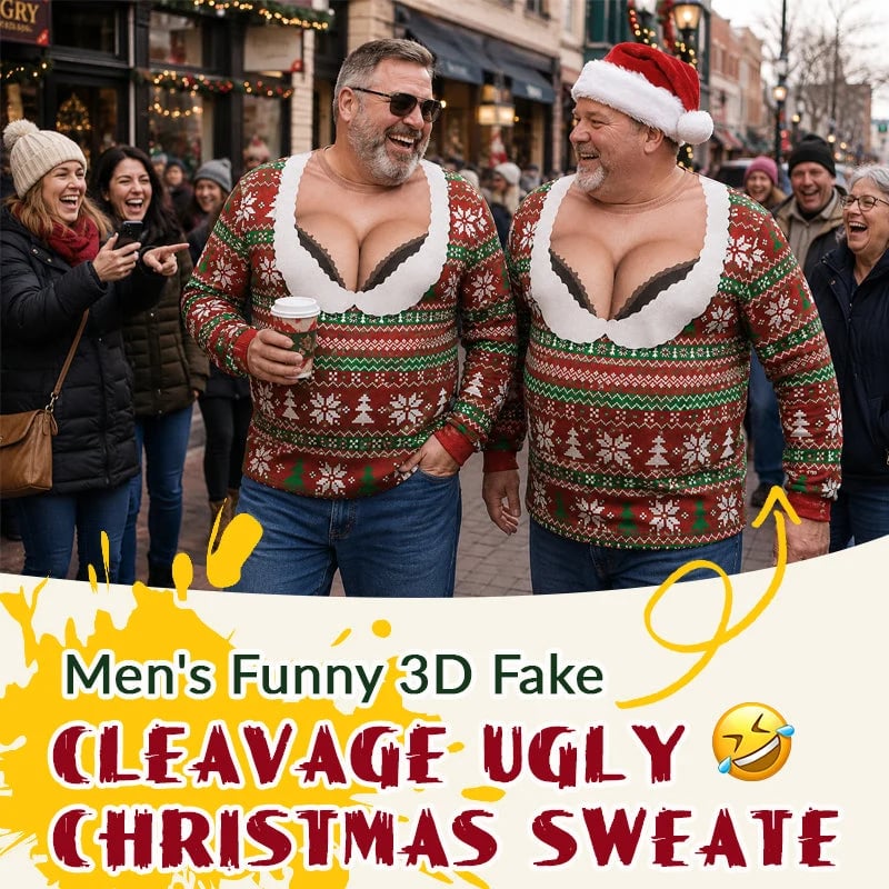 😂 Playful Holiday Clothing – Conversation Starter for Xmas Parties