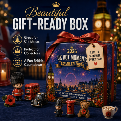 2026 UK Hot Moments Advent Calendar – 24 Days of British-Inspired Surprises