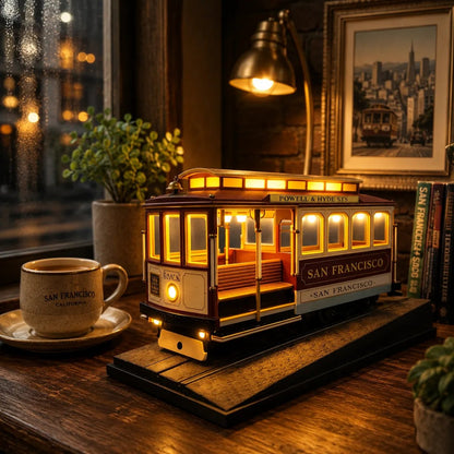 🚆San Francisco Cable Car Lamp
