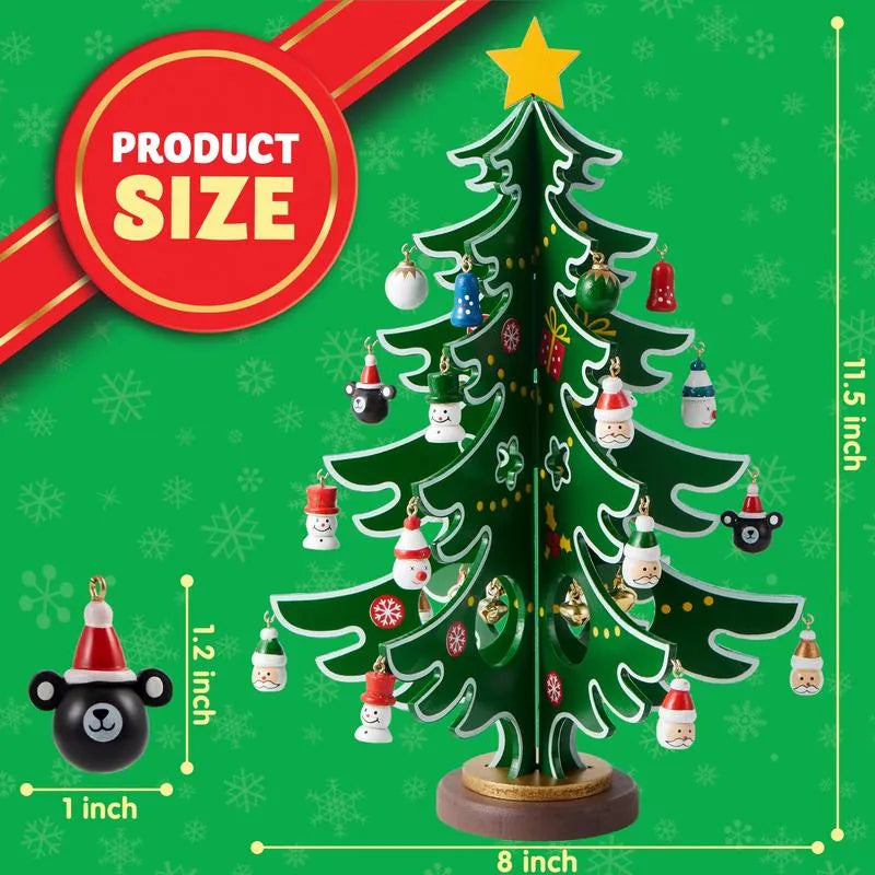 🔥LAST DAY 50% OFF - 🎄🎁 24-Day Christmas Tree Advent Calendar – Daily Ornament Surprises for Kids & Holiday Family Fun