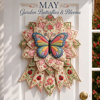 🗓️ Beginner-Friendly 12-Month Themed 3D Quilted Door Hanger Sewing Kit Collection | Complete Kit with Coordinated Fabrics, Sewing Materials & Step-by-Step Guide Included 💕