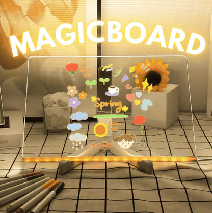 ✨LAST WEEK SPECIAL PRICE: ￡19.99!!⏳🎨Luminous Led Drawing Board For Children