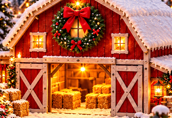 Cozy Red Barn