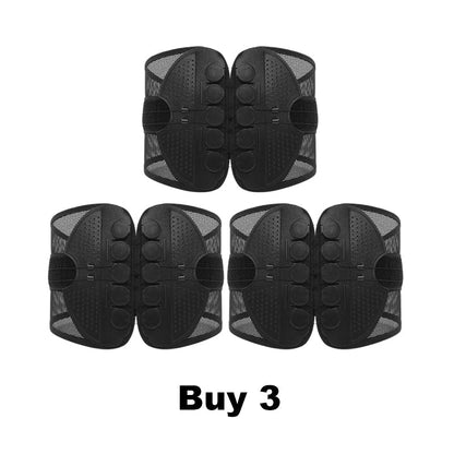 ✨Relieve Back Pain Anytime, Anywhere🎉Adjustable Double Pulley Breathab