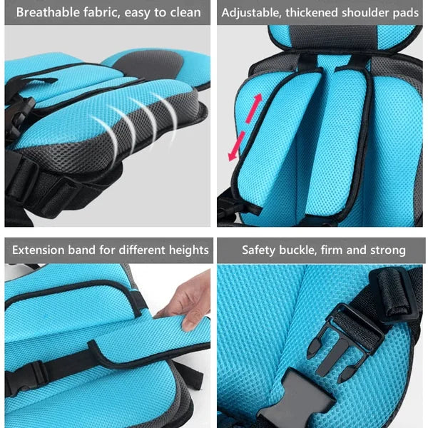 🚗 49% OFF! Portable Child Car Seat | Compact & Easy to Carry | Convenient Travel & Everyday Car Safety Seat 👶