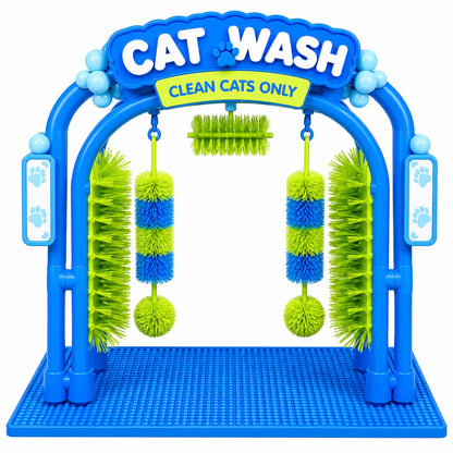 🐱 Cat Self-Grooming & Play Station
