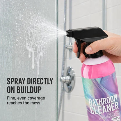 ✨ Bathroom Cleaner: Sparkle in Seconds, No Harsh Fumes