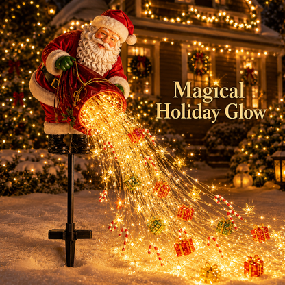 🎅Christmas Early Discount 49% Off 🎁 Santa's Magic Pour – Flowing LED Christmas Garden Light