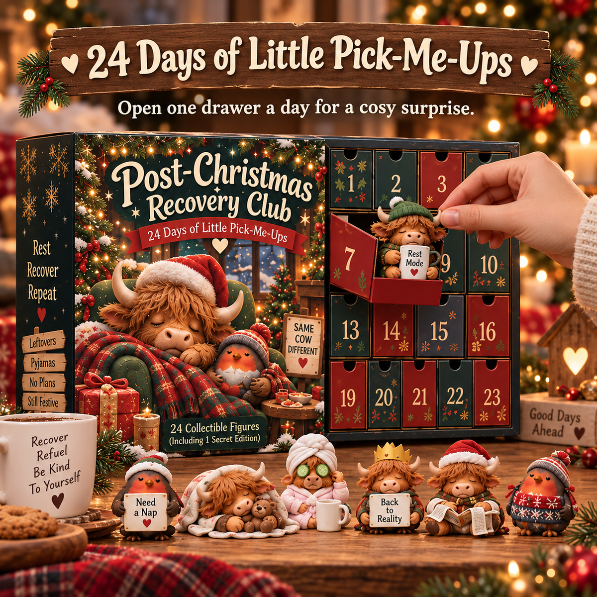 🎄😴Post-Christmas Recovery Club Advent Calendar