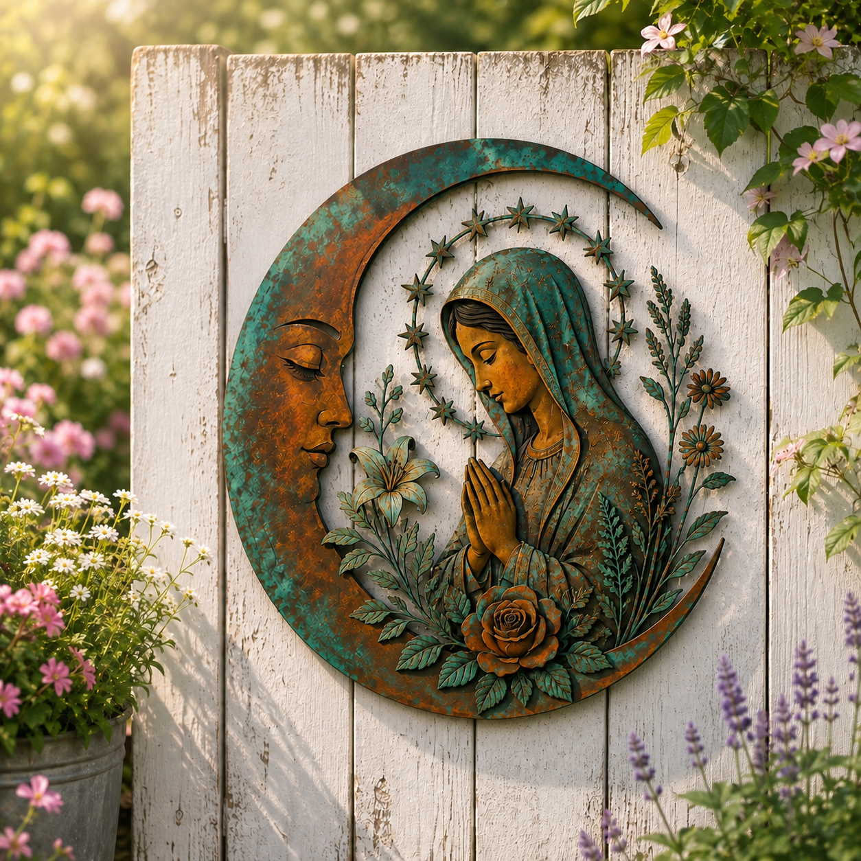 Dragonfly Moon Wall Decor