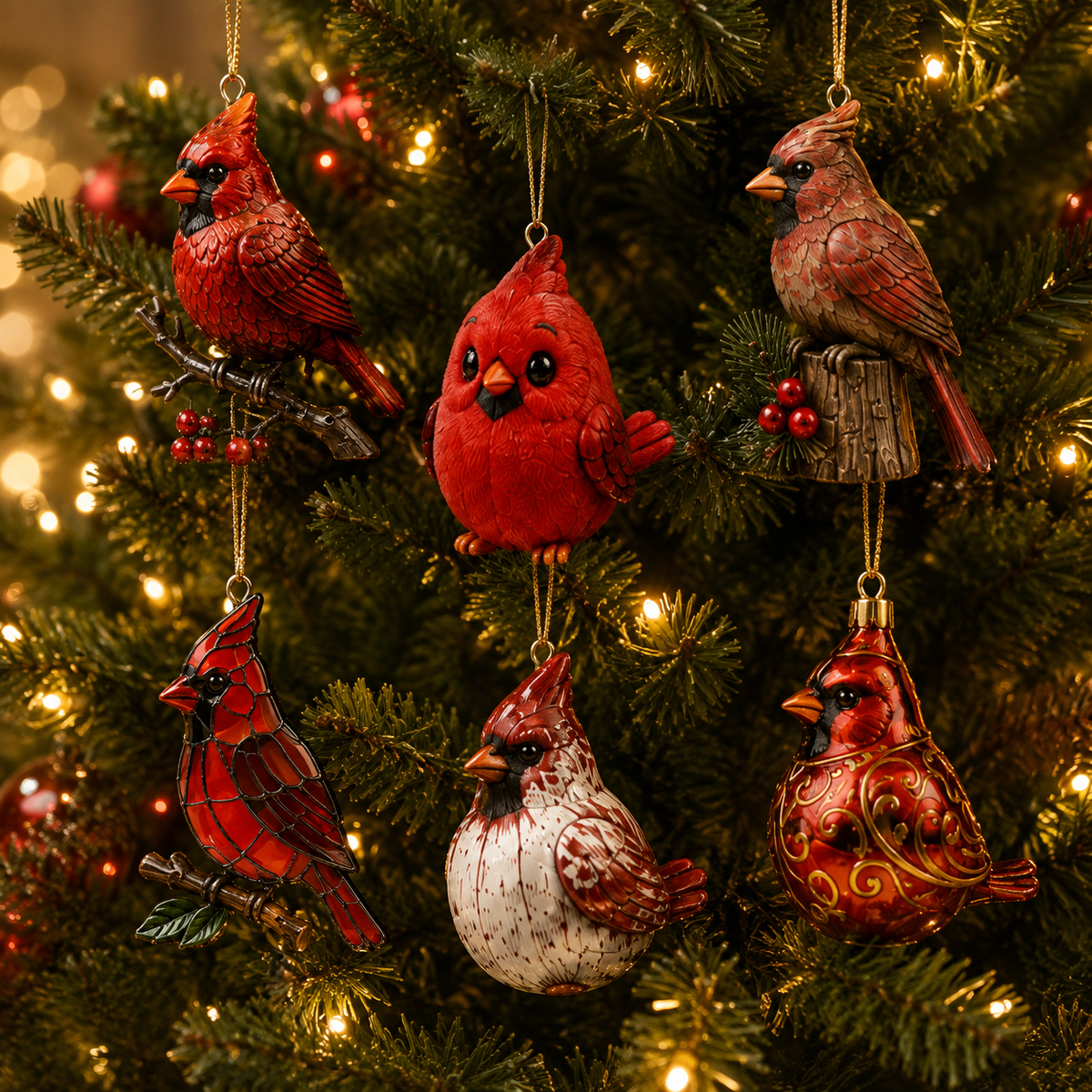 Cardinal Christmas 24-Day Countdown Calendar