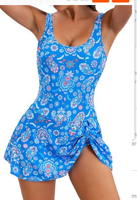👙Last Day Special Price ￡22.99!!💃Women's One Piece Tummy Control Tie Knot Swimsuit