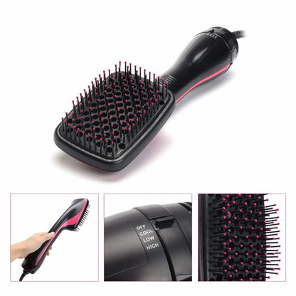 2 in 1 Comfort Comb Design Multifunctional Hair Dryer, Fast Drying Hair Styling Tool, Hairdressing Comb Hot Air Brush, Makeup Products, Hair Straightener Comb