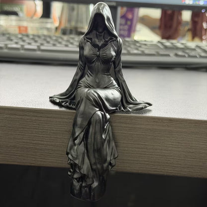 🎁Gothic Elegance Lady Death Statue