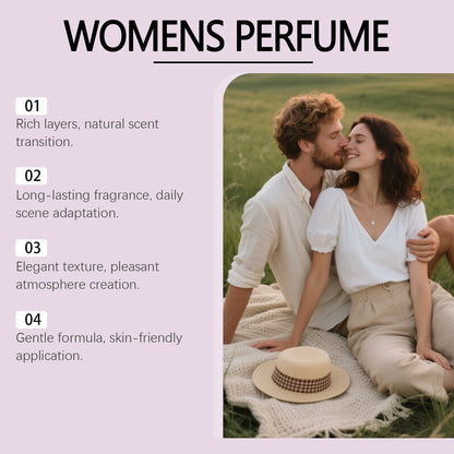 🌸Women's Perfume, Long Lasting Floral Fruity Fragrance with Pistachio, Jasmine Absolute & Caramel🌸
