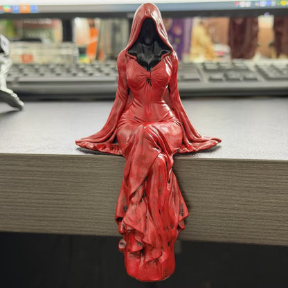 🎁Gothic Elegance Lady Death Statue