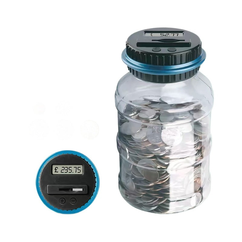📢📢47% OFF !! ⏰Watch Savings Grow – Digital Money Box with Auto Coin Counting & Target Setting
