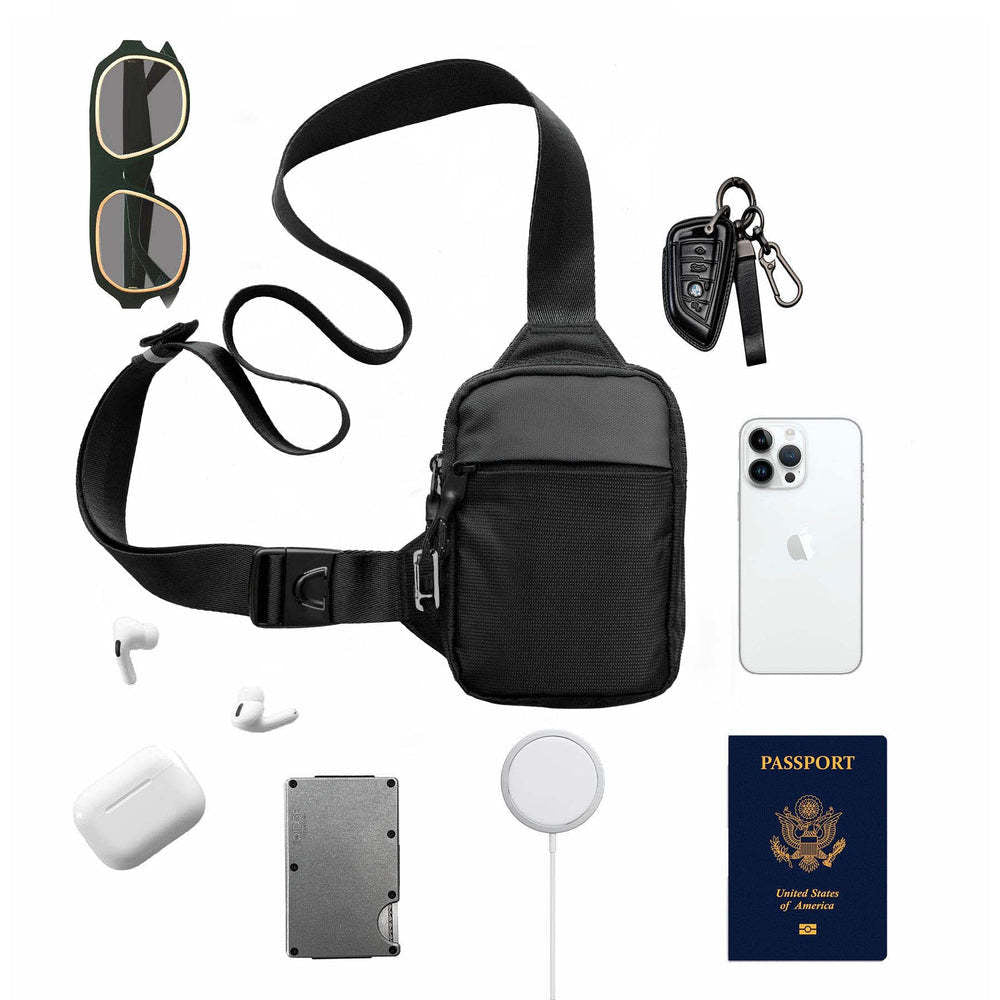 TYIIPRO™ Anti-Theft Everyday Sling Bag – Lightweight Crossbody Travel Pack