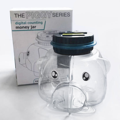 📢📢47% OFF !! ⏰Watch Savings Grow – Digital Money Box with Auto Coin Counting & Target Setting