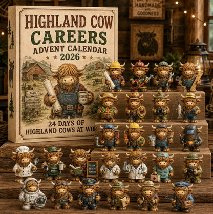 🐮24‑Day Highland Cow Advent Calendar