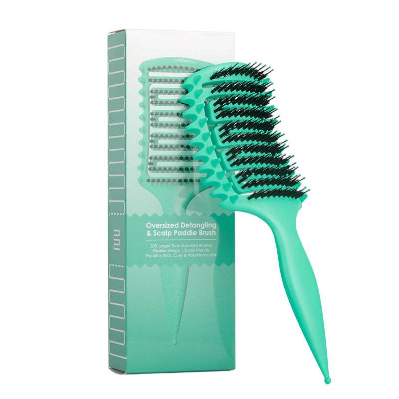 📢📢46% OFF !! ⏰Ventilated Detangling Brush for Curly Hair