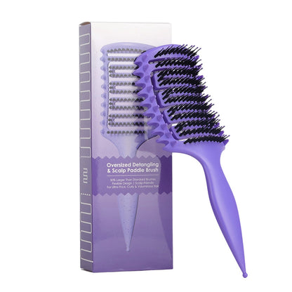 📢📢46% OFF !! ⏰Ventilated Detangling Brush for Curly Hair