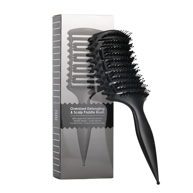 📢📢46% OFF !! ⏰Ventilated Detangling Brush for Curly Hair