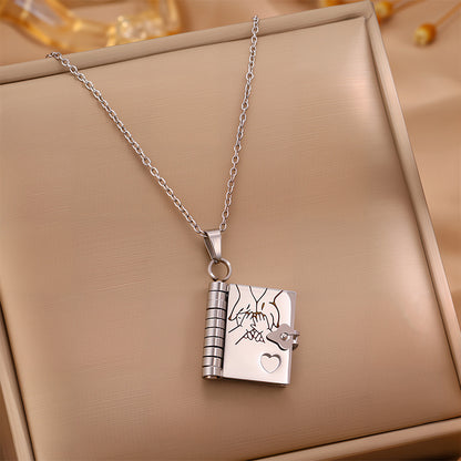 💥 For Granddaughter - The Most Beautiful Chapter Book Necklace