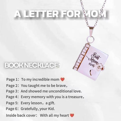 💥 For Granddaughter - The Most Beautiful Chapter Book Necklace