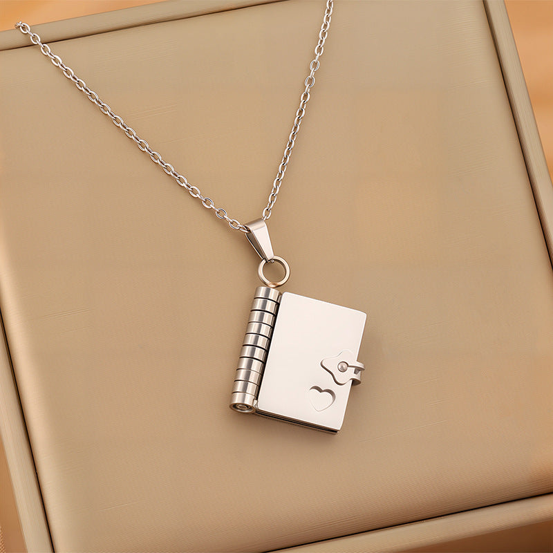 💥 For Granddaughter - The Most Beautiful Chapter Book Necklace