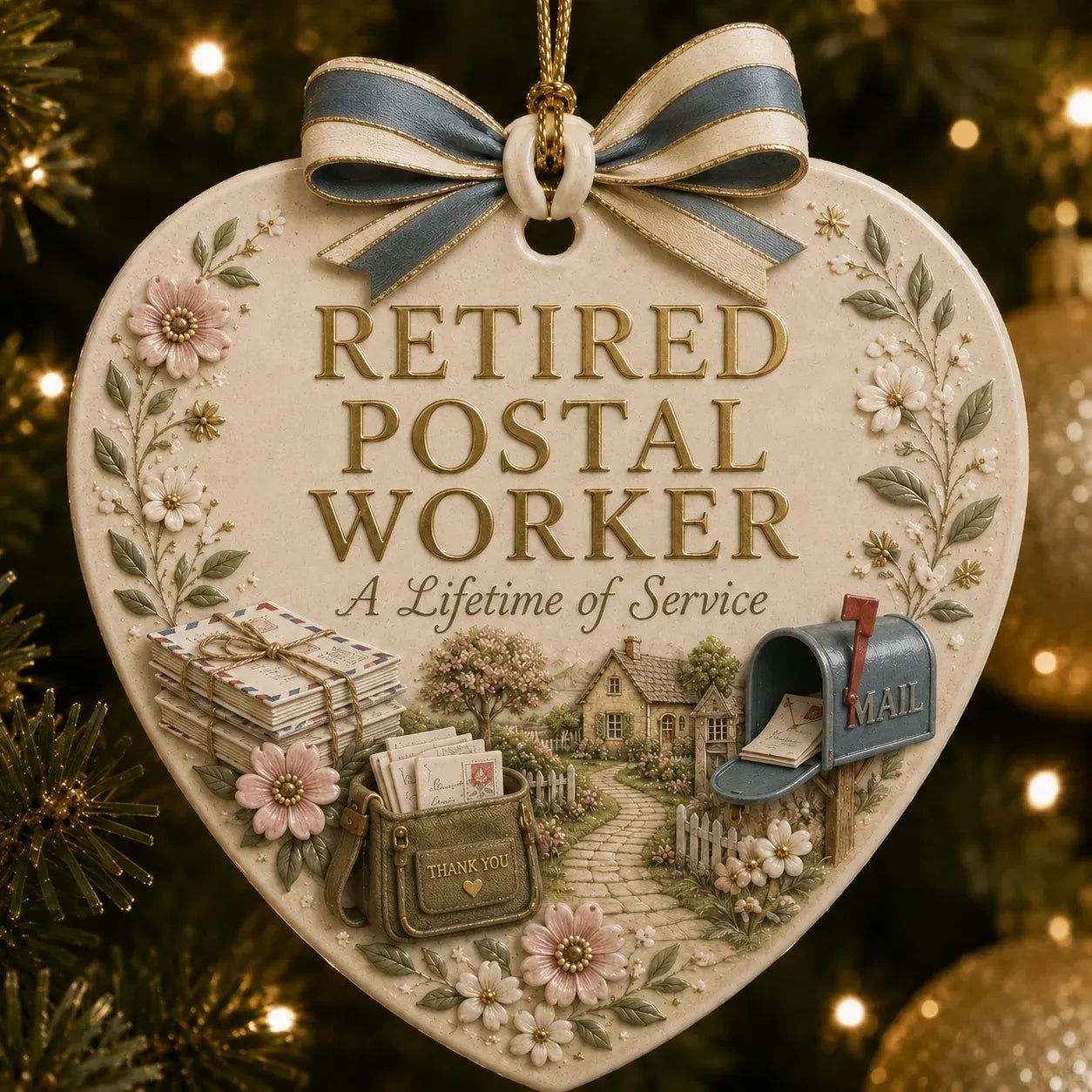 🔥LAST DAY 50% OFF - 🎄Retired Profession x Christmas Ornament