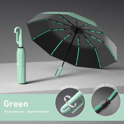 🔥LAST DAY SALE ONLY ￡18.99!!🔥The UK’s Go-To Foldable Umbrella: Auto Open, Stormproof & UV-Blocking ☔☀️Compact, Durable & Perfect for British Weather – No More Soaked Commutes!🛡️🇬🇧