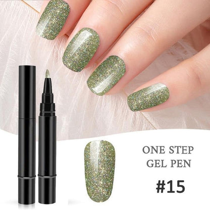 💅 Limited Time Buy 1 Get 1 Free - £12.99! ✨One Step Nail Gel Pen🎨
