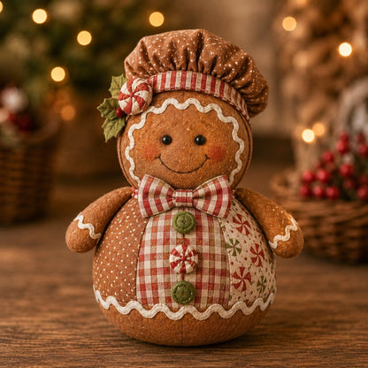 🔥Last Day 49% OFF - 🎄🎅Patchwork Fabric Doll DIY Kit