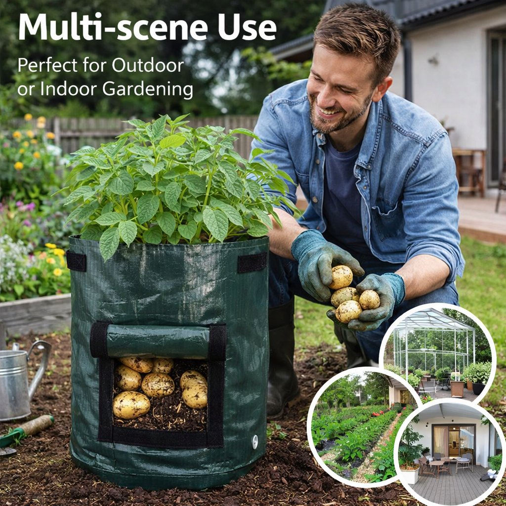 Planting Bag with Harvest Window