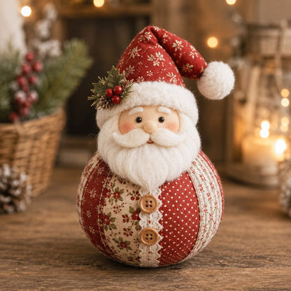 🔥Last Day 49% OFF - 🎄🎅Patchwork Fabric Doll DIY Kit