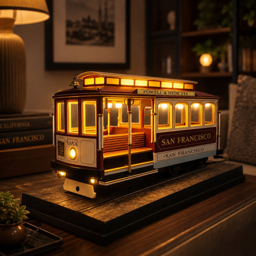 🚆San Francisco Cable Car Lamp