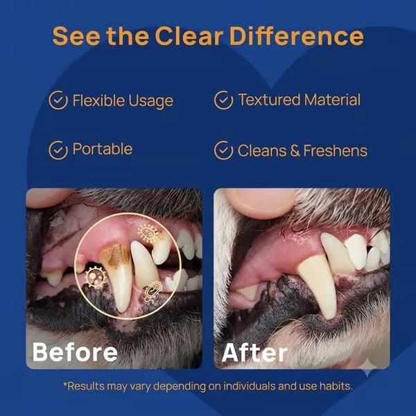 🐶Last Day 50% OFF - No-Brush Dog Dental Gel