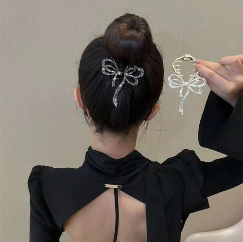 🔥Bow light luxury premium feeling hairpin🎀