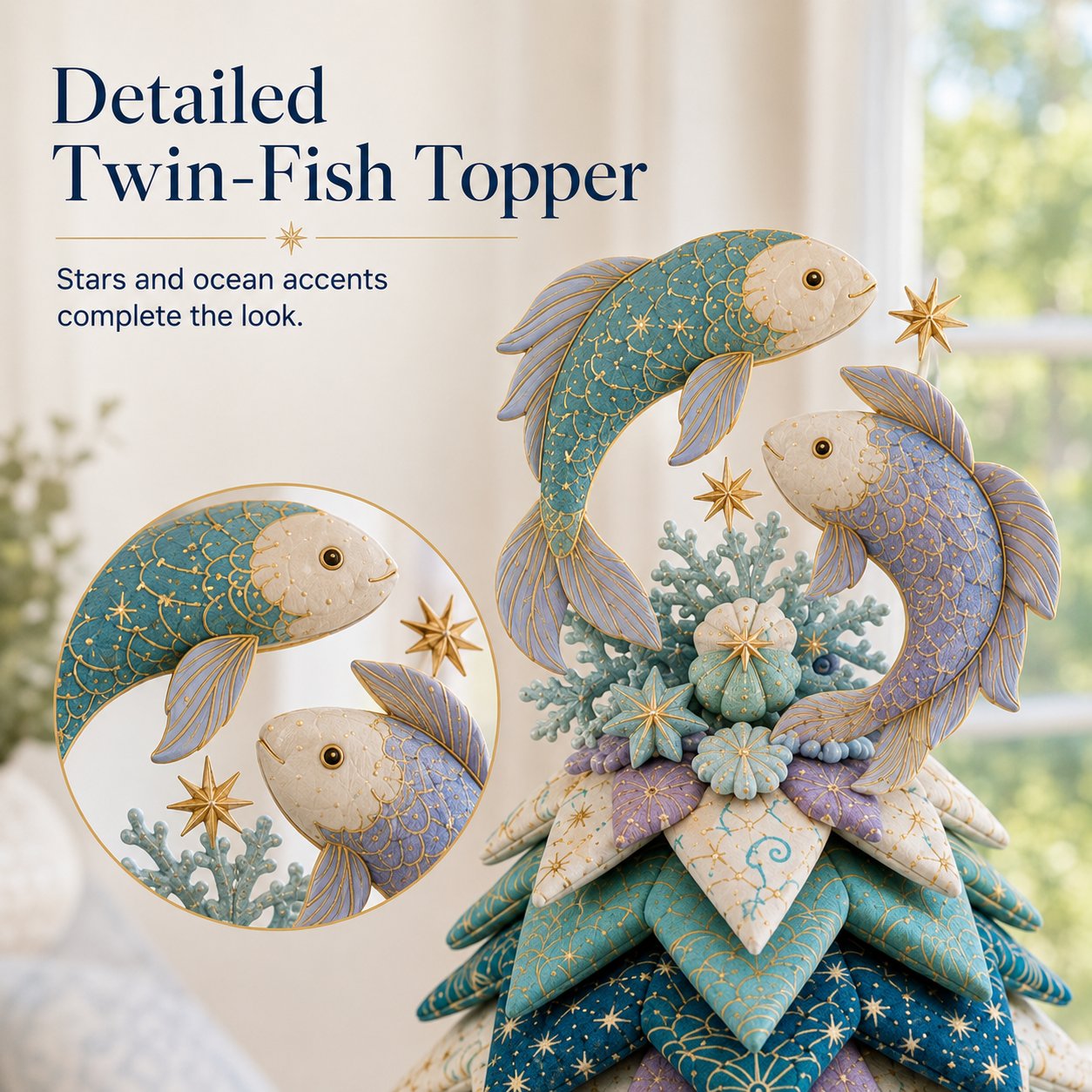 ⏳ Last Day 49% OFF – ♓ Beginner-Friendly DIY Layered Pisces Zodiac Quilted Tree Kit | Complete Kit with All Tools & Step-by-Step Guide Included 💕