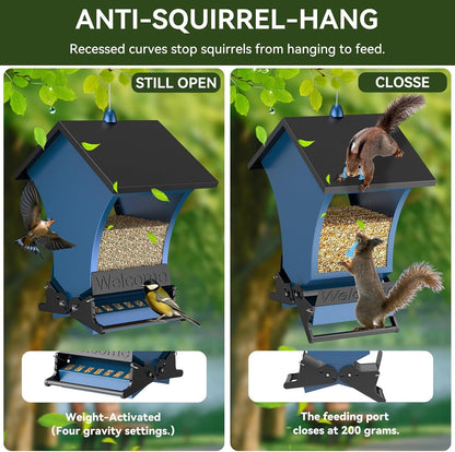 🔥Last Day 49% OFF -Squirrel Proof Bird Feeders for Outdoors