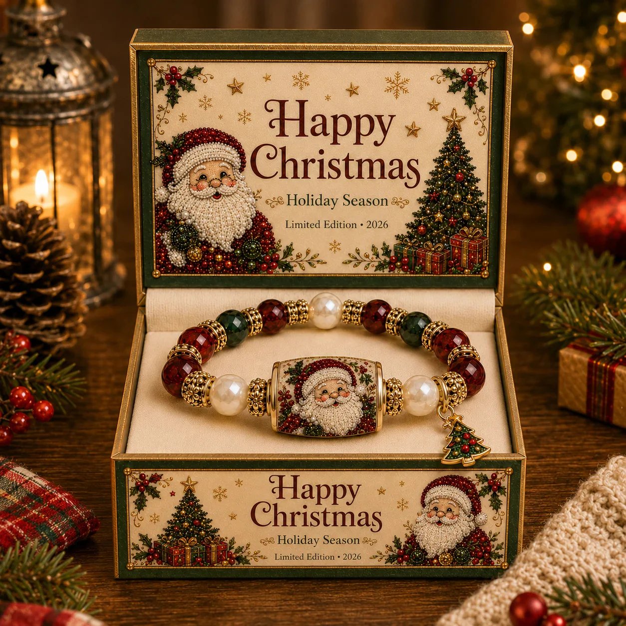 🏆Hot Sale 50% OFF🎄Christmas Magic Collection Pearl Bracelet — 2026 Limited Meaningful Edition